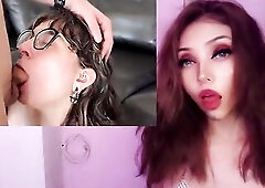 Youthful cutie with a hirsute snatch lets herself be drilled by two boyz