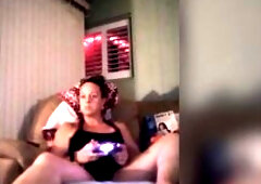 Wife gets slutty when playing episode games and I must screw each night after this babe plays movie games
