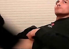 Str8 Lad Receives a Good BJ