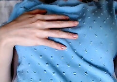Woman cumming, super sexy blonde