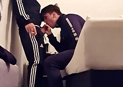 two wild homosexual guys wanna plumb outdoors