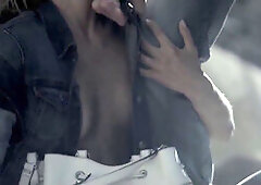 Guy fucks shemale, domination