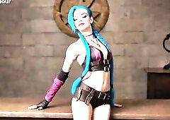 Jinx Arcane - Avid Small Wench gets her Creampie