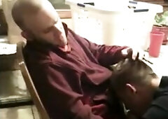Str8 guys first time receiving head from another guy