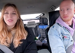 Hot amateur blonde blowjob in HD