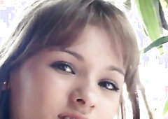 Horny solo teen blonde plays with her beaver