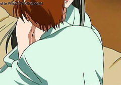 Cartoon babe went to a hotel room with her lover and had the best sex ever