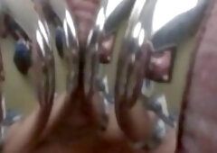 split balls under jeans and so shopping