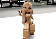 ROBADDIES - TRY-OUT N°three - SARA SEXY COLOMBIAN GAL GIVES A ORAL SEX IN THE SWIMMING POOL