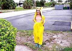 Sean Lawless And Freya Von Doom - Young Vixen In Cute Pajamas Gets Fucked Balls Deep