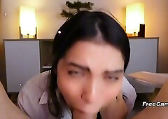 Sloppy Throat Fuck with Drooling Babe