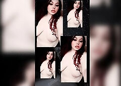 Sneak peak previous to shower cum join me ????