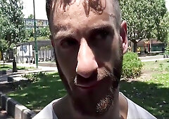 Straight Guy Kendro Reluctantly Undress Himself And Explores His Perfect Body