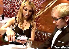 Jessica Host and Ned Mayhem Get Intimate on New Years Eve Party with Champagne and Passion
