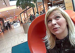 fetching czech teenie gets seduced in the shopping centre and romped in pov