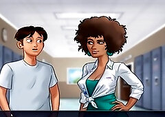 Summer saga reimagined with Misskitty2k beneath the lab coat