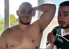 Bromance muscle armpit fun