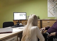 LOAN4K. Sweetheart scratched car so why this babe should screw loan agent