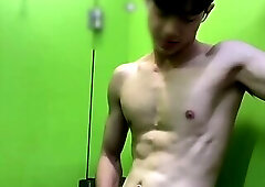 Tele - Handsome Pinoy cumshot