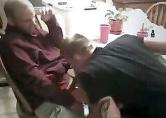 GF Films BF sucked by Gay Friend (Vintage)