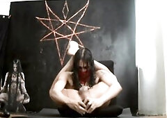 almond milk enema wench shame harlot legs behind head anal