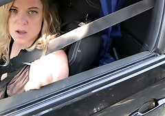 MILF Helps Man With Broken Car