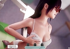 Visual novel, mystery, blowjob