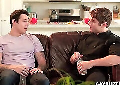 Jayden Marcos fucks his cooking teacher Calvin Banks