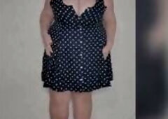 Hot chunky mother I'd like to fuck Jayne knows just how to get u going. That babe has fantastic cleavage in her polka dot costume and when that b