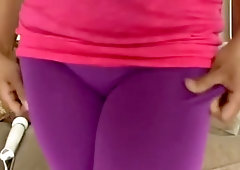 Purple Leggings Squirt 2