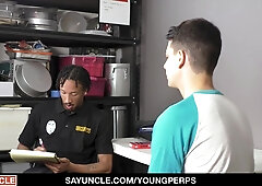 YoungPerps - Tall Boy Caught Stealing And Fucked By Security