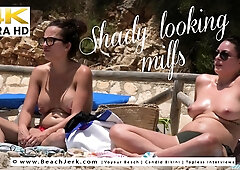 Shady looking milfs - BeachJerk