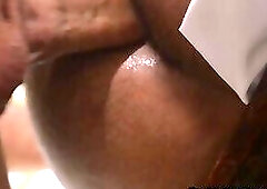 Twink stud barebacked by gay in doggystyle in classroom