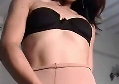 Small ladyboy, shemale tits