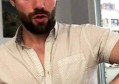 Deep blowjob for gay boy