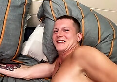 Hung stud invites a twink to a wild anal house party - 517