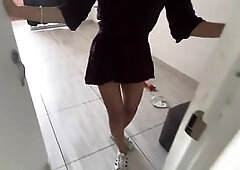 My neighbour asked me to aid her fix her POV pipe. I ended up filling it with milk.