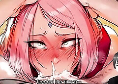 [ENG SUB] The Hokage and her resigned student P2 - Anime Comics XXX