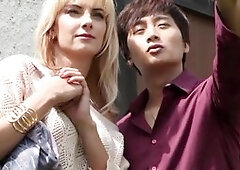 AMWF Sophie Carina Czech Girl Pretty Blonde Housekeeper Sex Korean Guy