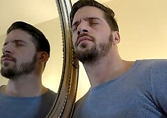 Chased by a Horny Dad: Solo Male Hunk in Hilarious Gay Adventure!