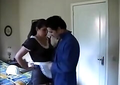 The professionalism of a Portuguese maid.