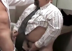 Meeting a hot grandpa in the bathroom 4