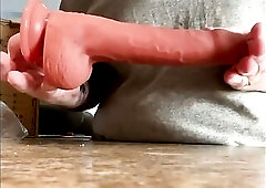 Older mother I'd like to fuck big beautiful woman Test of two 2 “Uncut” Dildos mommy obese