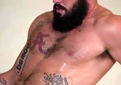 BROMO - Combo - Inked jock raw spanking sex scene