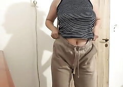 My stepmom masturbates and gives handjobs