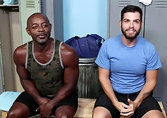 Extra Big Dicks: Two Muscular Dudes Share an Experience