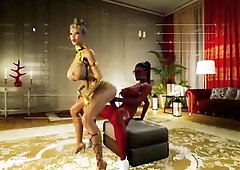 Large Knob Tranny Game - Puppetmaster Pose Viewer #04 Game Play Sex Collection