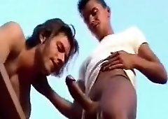 Crazy male in fabulous twink, barebacking homosexual sex movie