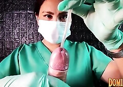 Nurse DominaFire Sounding and Edging Thrall