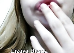 Playing with my Lips and Tongue- Ligaya_Busty